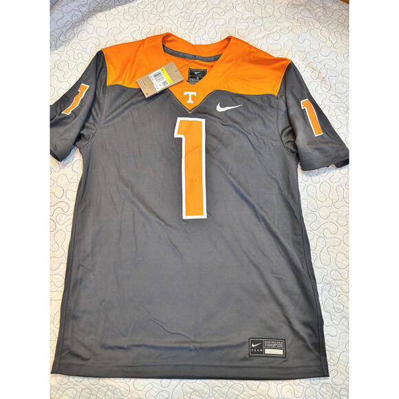 Nike Tennessee Volunteers Football Jersey #1 Men's Size Small - Picture 1 of 7